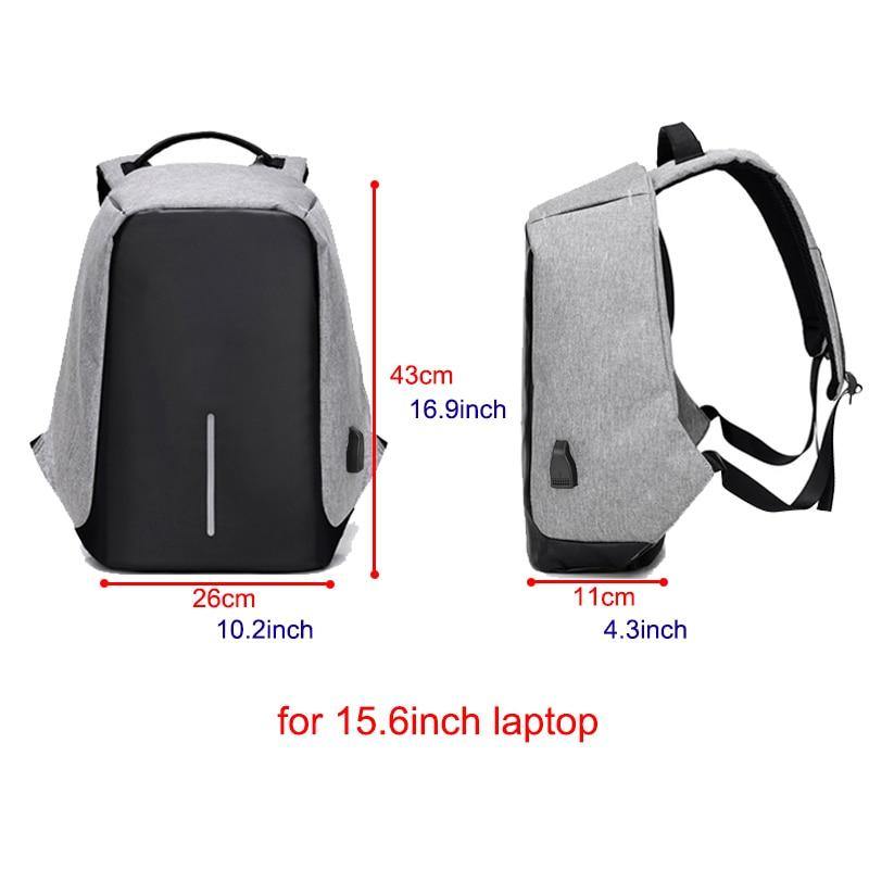 Anti-theft Backpack Bag 15.6 Inch - MY STORE LIVING