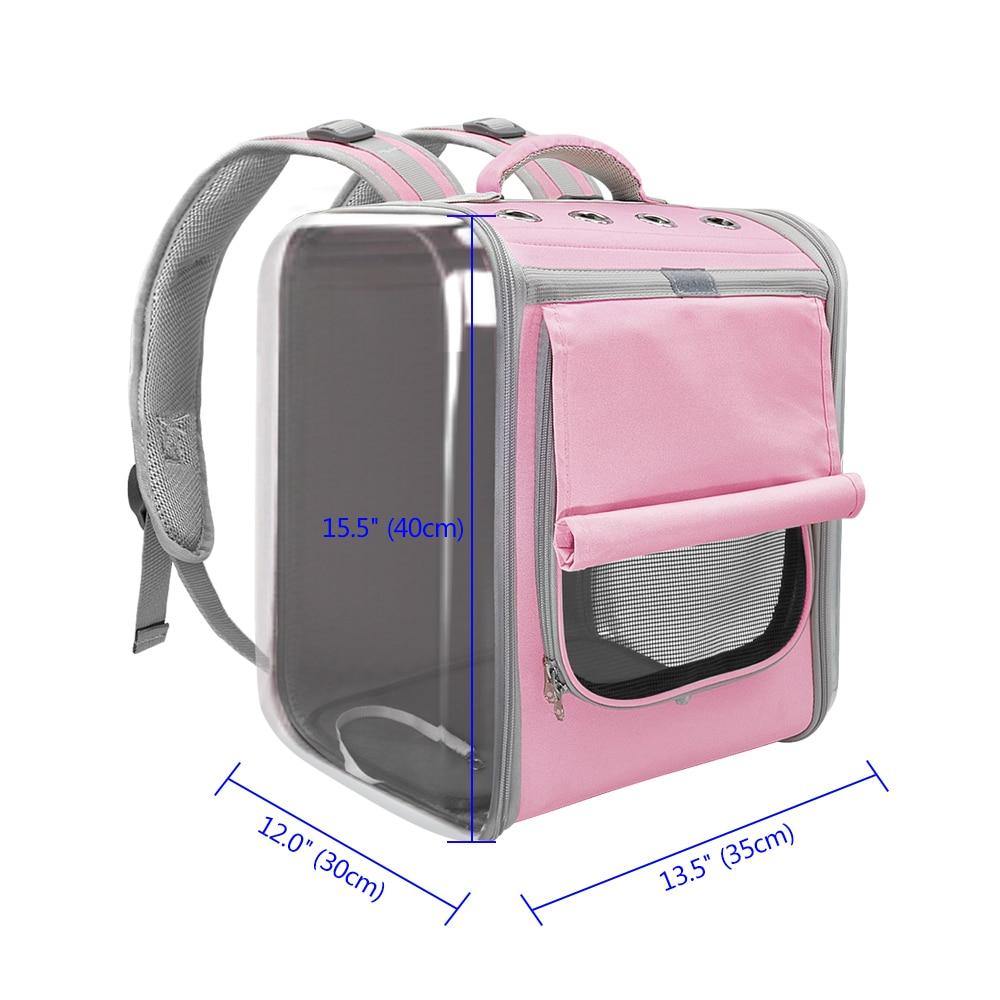 Pet Carrier Backpack Breathable Travel Outdoor Shoulder Bag - MY STORE LIVING