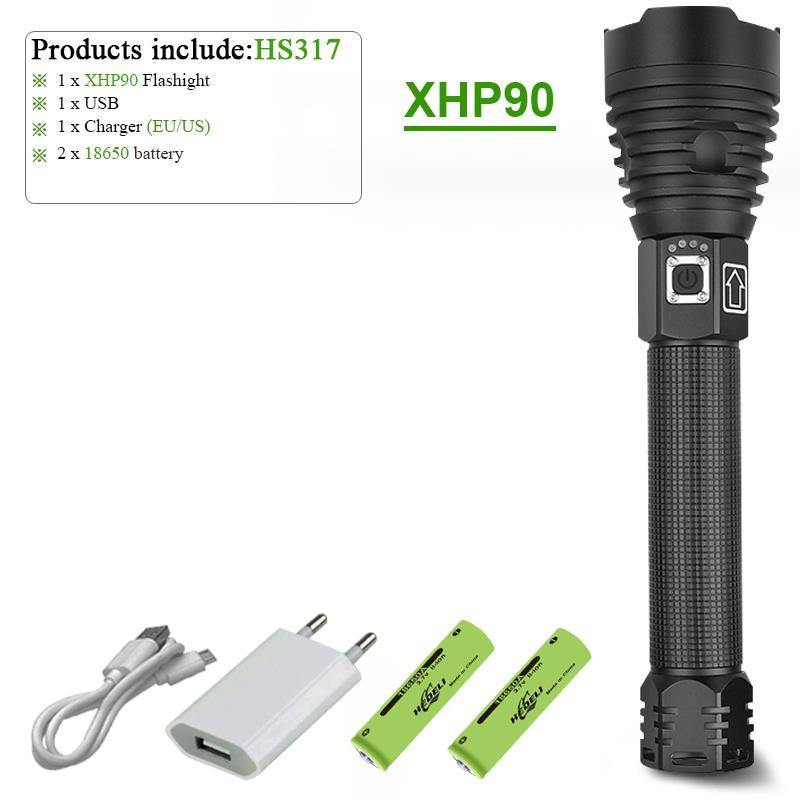 90000 LUMENS XHP50.2 Most Powerful Flashlight - MY STORE LIVING