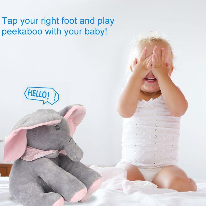 PEEK-A-BOO MUSICAL Animate Learning Baby Toys - MY STORE LIVING