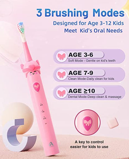 Rechargeable Electric Toothbrush for Kids