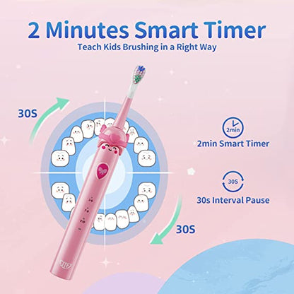 Rechargeable Electric Toothbrush for Kids