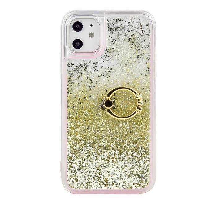 Liquid Quicksand Phone Case  Ring Kickstand Soft TPU Case - MY STORE LIVING