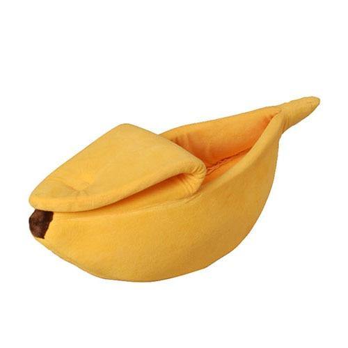 The Banana Bed | Cute Dog & Cat Bed | - MY STORE LIVING