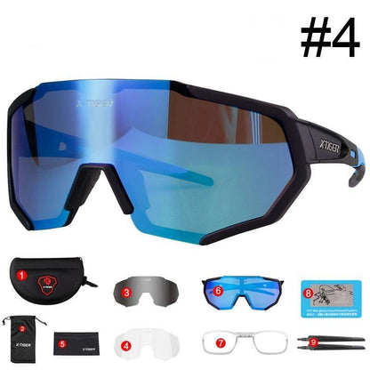 X-TIGER Polarized Cycling Sunglasses MTB Bicycle Eyewear Mountain Racing Bike Goggles - MY STORE LIVING