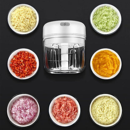 MiniElectric Chopper Portable Small Food Processor - MY STORE LIVING