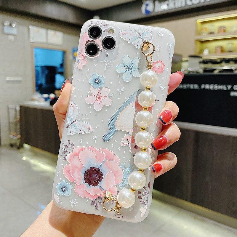 Gorgeous Case For iphone 11 12 pro max SE 2020 7 8 plus 6 6s plus  X Xs max XR Soft Strap Phone Holder Case coque cover funda - MY STORE LIVING