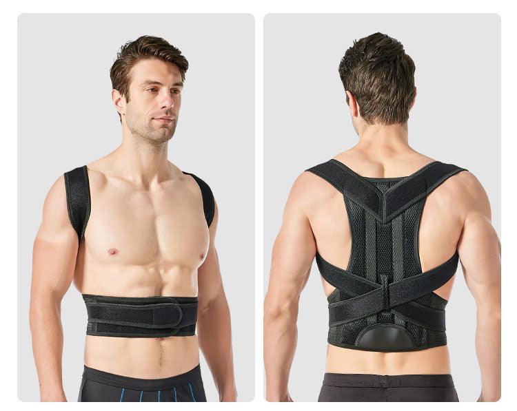 Lower Back Support with Adjustable Posture Corrector Belt with Shoulder Brace - MyStoreLiving