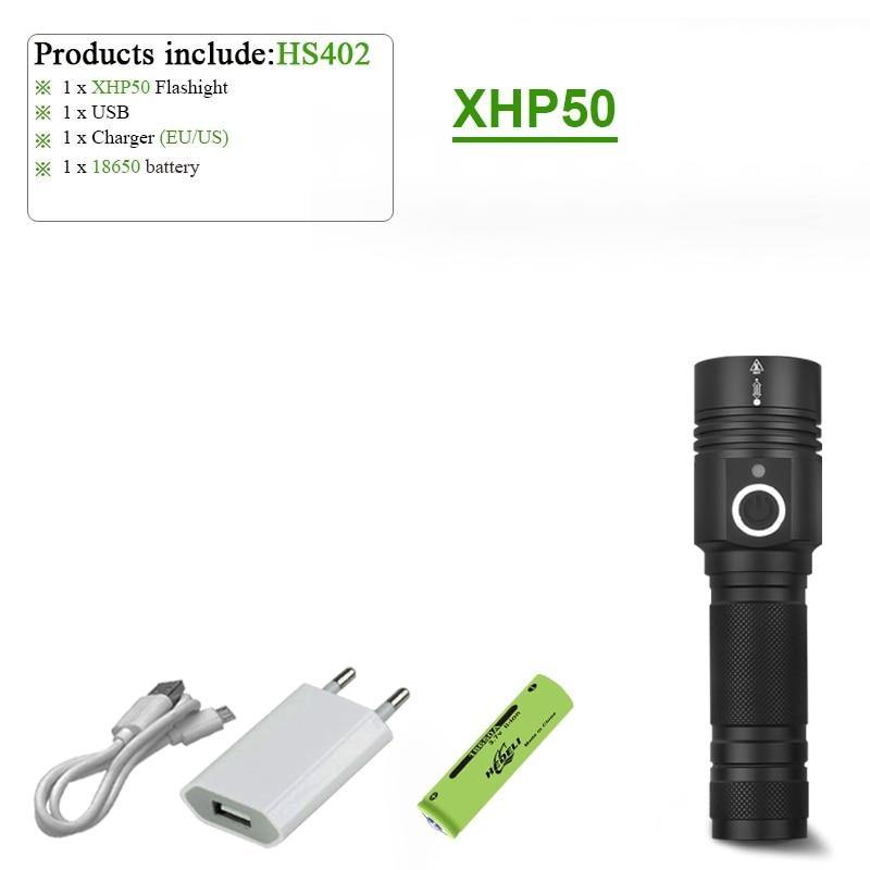 90000 LUMENS XHP50.2 Most Powerful Flashlight - MY STORE LIVING