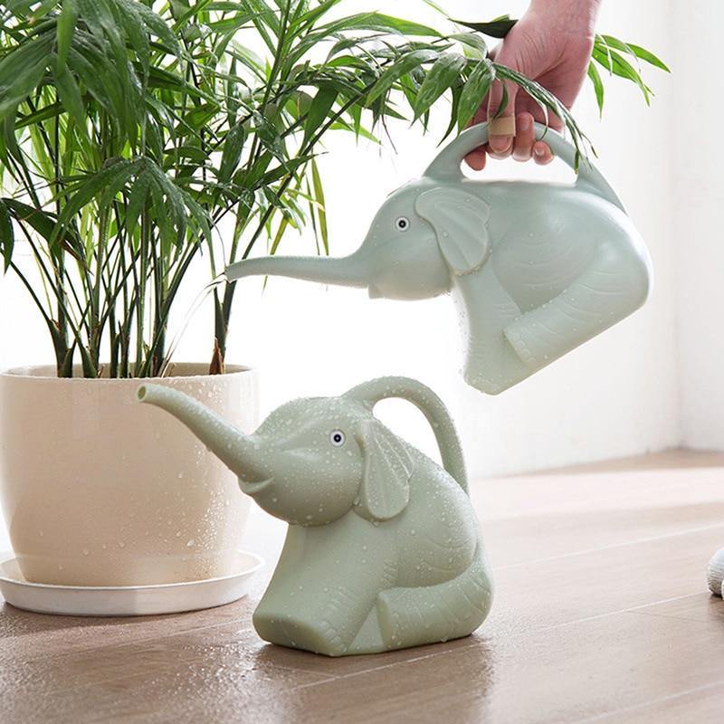 Elephant Shape Watering Can Pot Home Garden Flowers Plants Watering Tool Succulents Potted Gardening Water Bottle - MY STORE LIVING