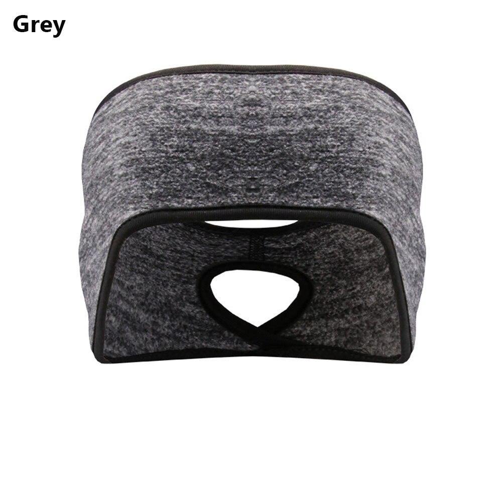 Ponytail Headband Winter Fleece Ear Cover Hair Bandage Ear Warmer Running Sport Headband for Women Girls Outdoor Sweatband - MY STORE LIVING