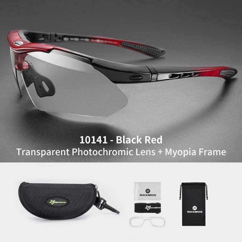 Protection Goggles Sport Sunglasses 3 Colors Bicycle Glasses Mtb Road Bike Eyewear Rockbros Photochromic Cycling Glasses - MY STORE LIVING