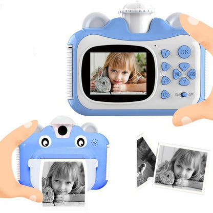 Instant Print Digital Kids Camera 1080P Rechargeable Kids Camera + 16GB SD Card - MY STORE LIVING