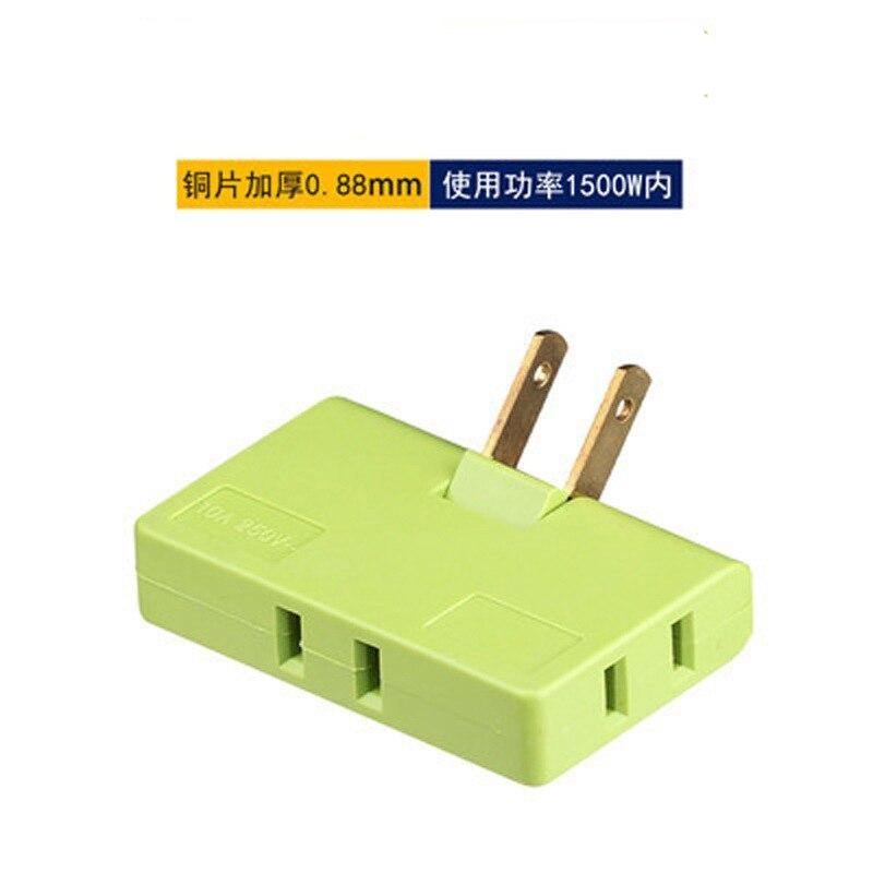 Ultrathin 3 Way Wall Outlet Extender AC Adapter 2-Prong Swivel Mini Indoor Wall Tap Power Outlet Extender Plug,2pcs - MY STORE LIVING