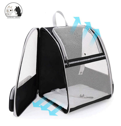 Breathable Pet Cat Carrier Backpack Large Capacity - MY STORE LIVING