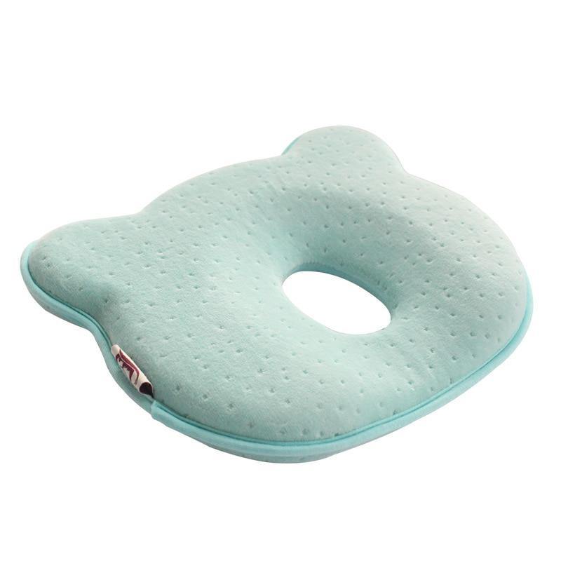 baby pillow Memory Foam newborn Baby Breathable Shaping Pillows To Prevent Flat Head Ergonomic - MY STORE LIVING