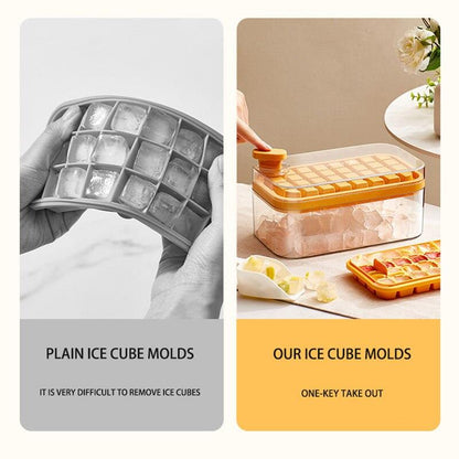 Ice Mould Ice Cube Trays With Lid