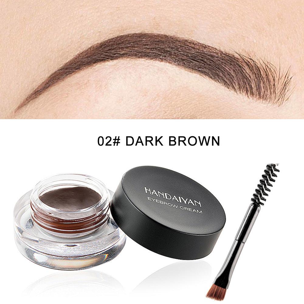 HANDAIYAN 12 Colors Waterproof Eyebrow Dyeing Cream Multifunctional Eyeliner Does Not Fade - MyStoreLiving