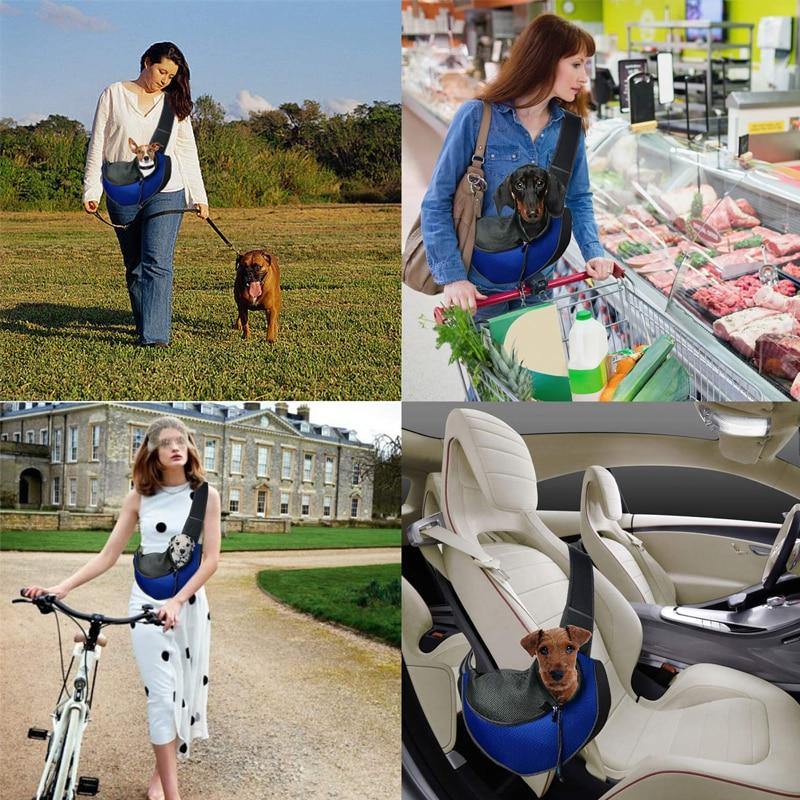 Expandable Sling Dog & Cat Carrier, Small - MY STORE LIVING