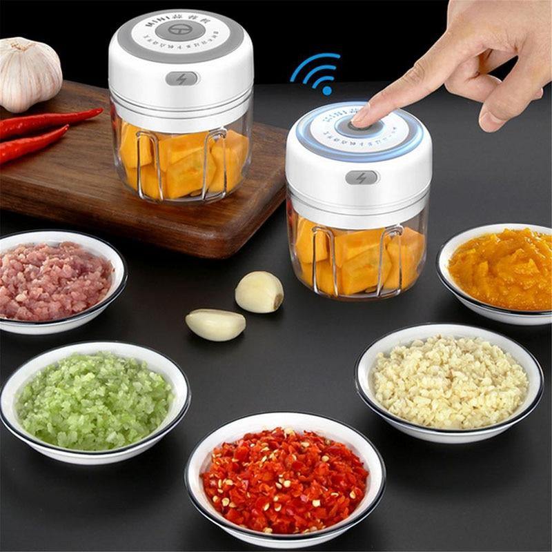 MiniElectric Chopper Portable Small Food Processor - MY STORE LIVING