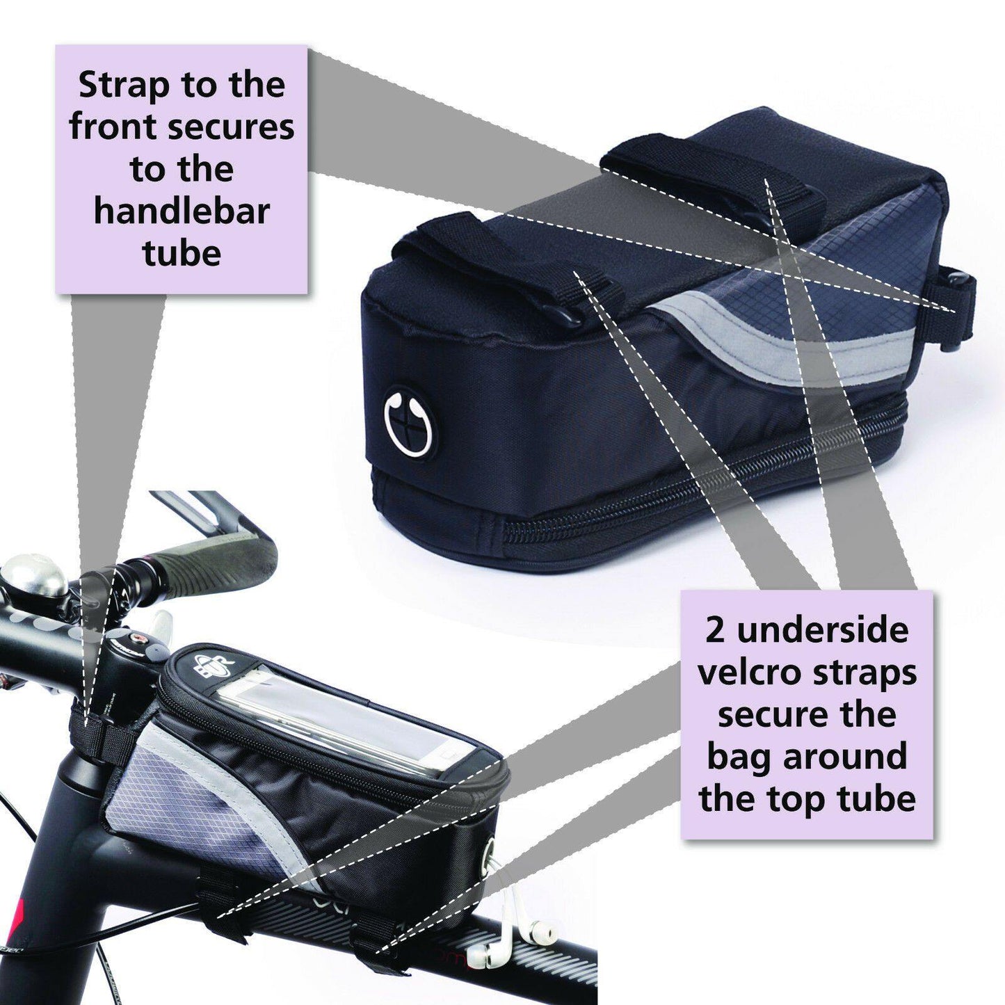 Top Mount Bike Frame Bag - MY STORE LIVING