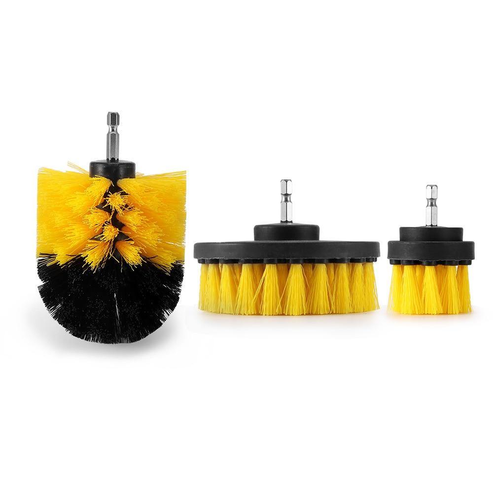 3/4/6 Pcs Drill Brush Cleaner Kit Power Scrubber for Cleaning Bathroom Bathtub Cleaning Brushes Scrub Drill Car Cleaning Tools - MY STORE LIVING