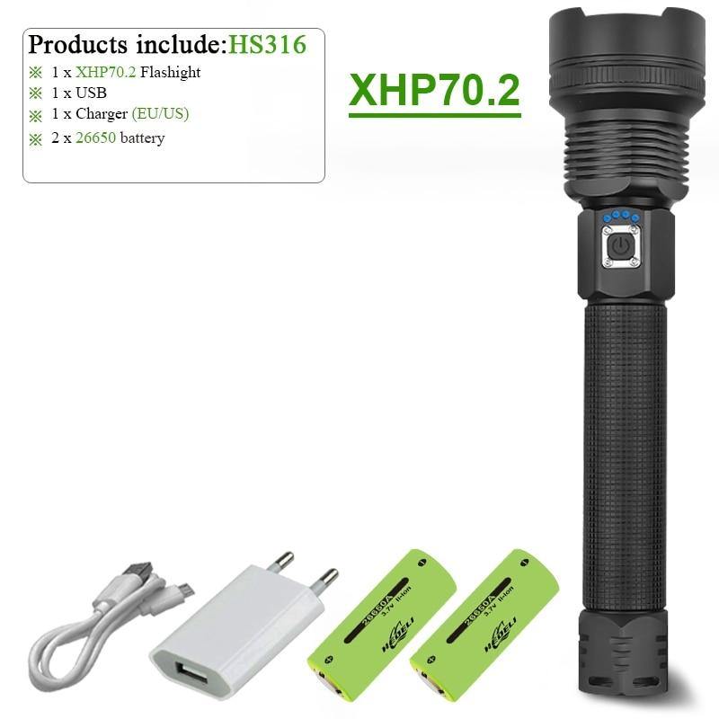 90000 LUMENS XHP50.2 Most Powerful Flashlight - MY STORE LIVING