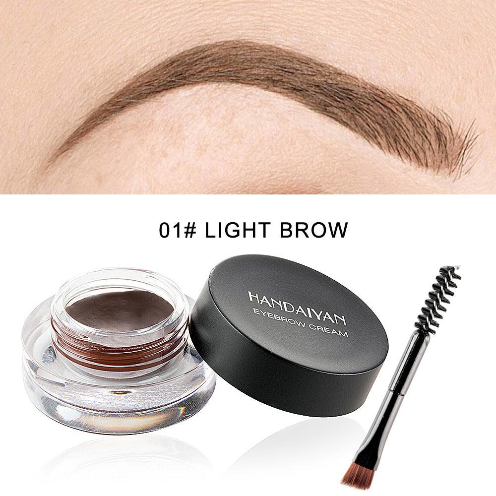 HANDAIYAN 12 Colors Waterproof Eyebrow Dyeing Cream Multifunctional Eyeliner Does Not Fade - MyStoreLiving