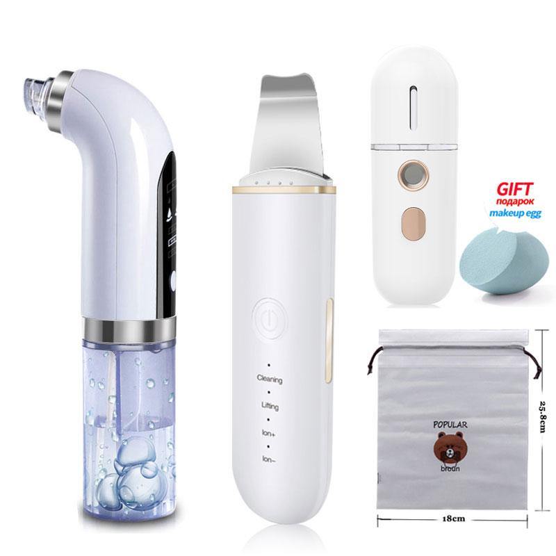 Ultrasonic Skin Scrubber Facial Cleansing - MY STORE LIVING