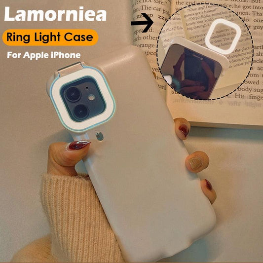 Fill Light Selfie Ring Flash - iPhone Case - MyStoreLiving