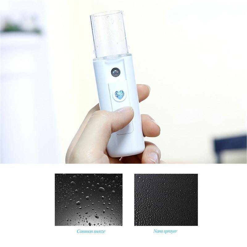 Usb 20Ml Face Steamer Nano Mister Face Spraye Skin Moisturizing Hydrating Facial Spa Machine Pore Cleaner Beauty Skin Care - MY STORE LIVING