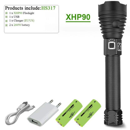 90000 LUMENS XHP50.2 Most Powerful Flashlight - MY STORE LIVING