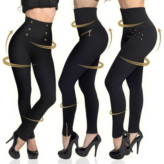 Women Leggings Push Up Hip Fitness Sexy Leggins Elastic High Waist Slim Jogging Pants Female - MyStoreLiving