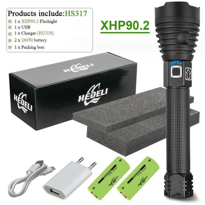 90000 LUMENS XHP50.2 Most Powerful Flashlight - MY STORE LIVING