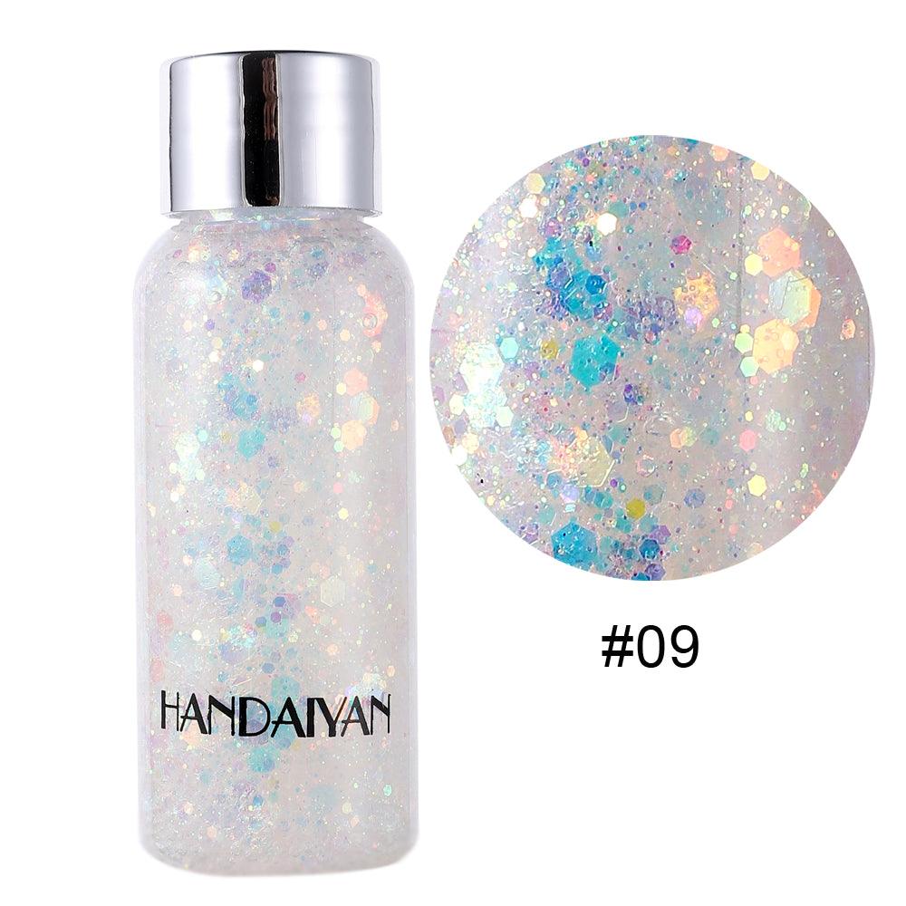 HANDAIYAN Mermaid Glitter Shiny Body Painting For Eye Shadow - Gel Cream face Shimmer - MyStoreLiving