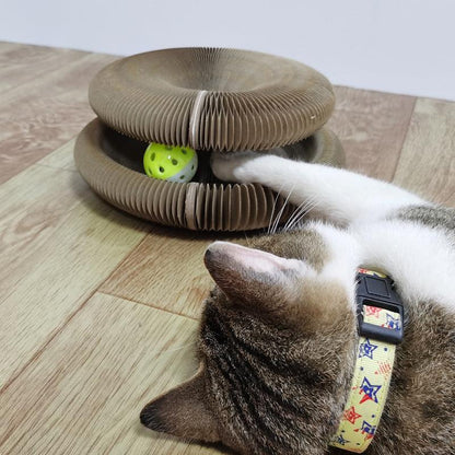 Scratching Board for Magic Organ Cat - Includes Toy Bell Ball - MyStoreLiving