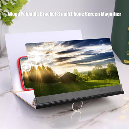 12 inch Mobile Phone 3D Screen Video Magnifier 8/9"Folding Curved Enlarged Smart - MY STORE LIVING