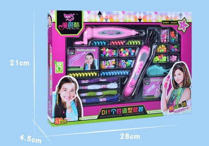 Automatic Braiding Girls DIY Hair Braid Kit Hairdressing Decor - MY STORE LIVING