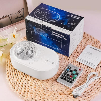 Spaceship Projection Lamp Remote Control Dream Sky Rotating Projection Lamp - MY STORE LIVING