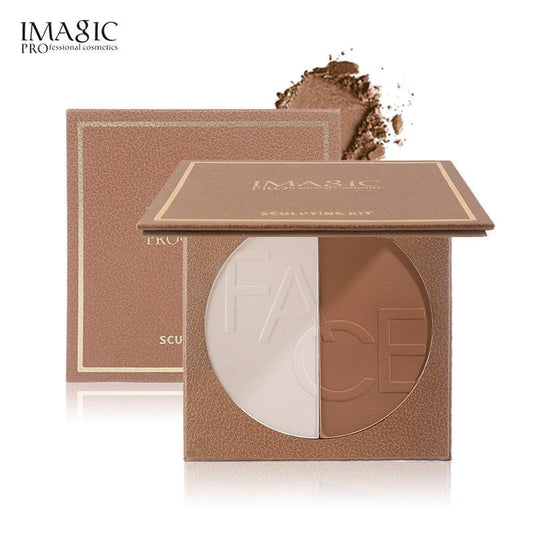 Contouring Powder in Two Colors One-Piece Contouring Tray - MyStoreLiving