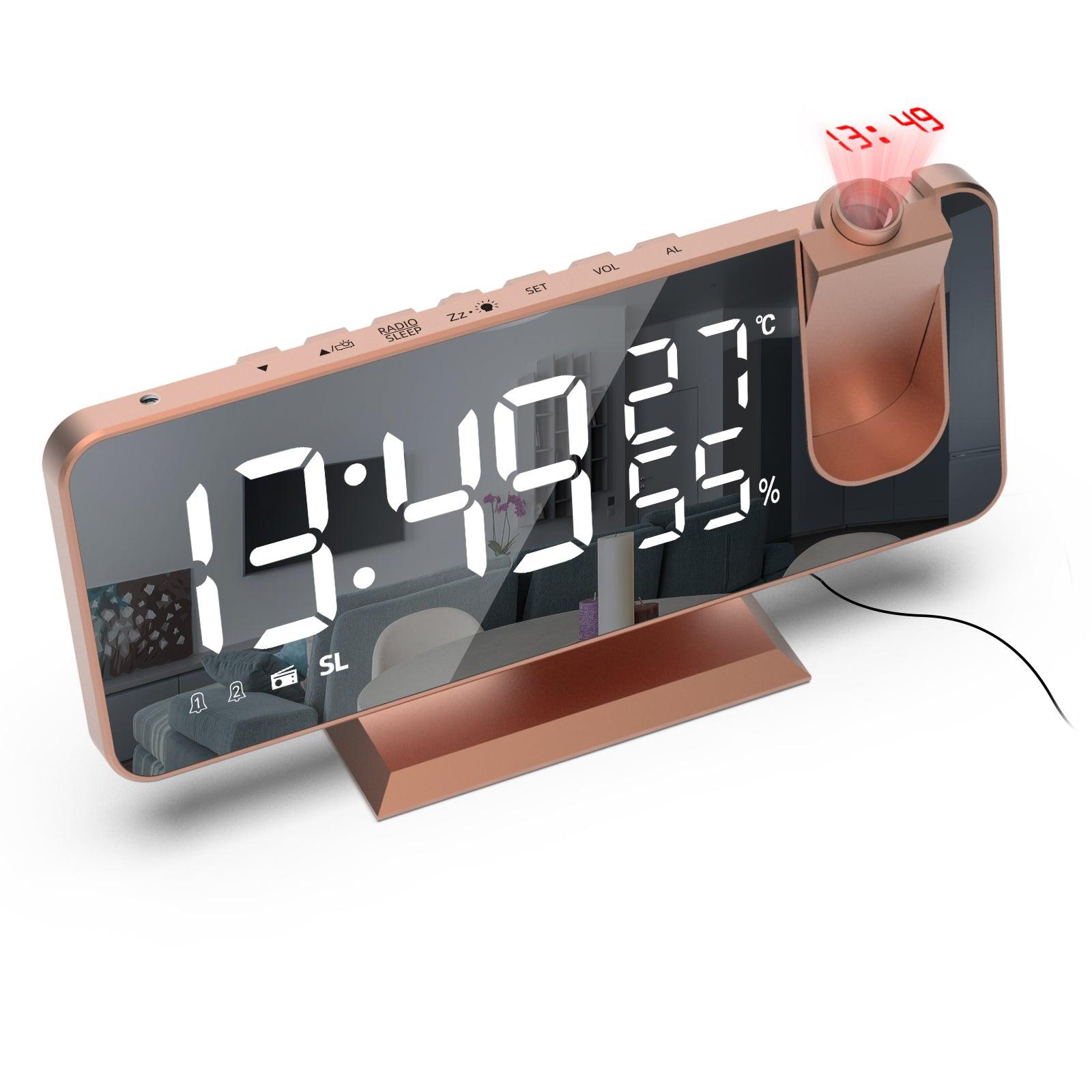 Digital Alarm Clock Led Display Projection Alarm Clock - MyStoreLiving