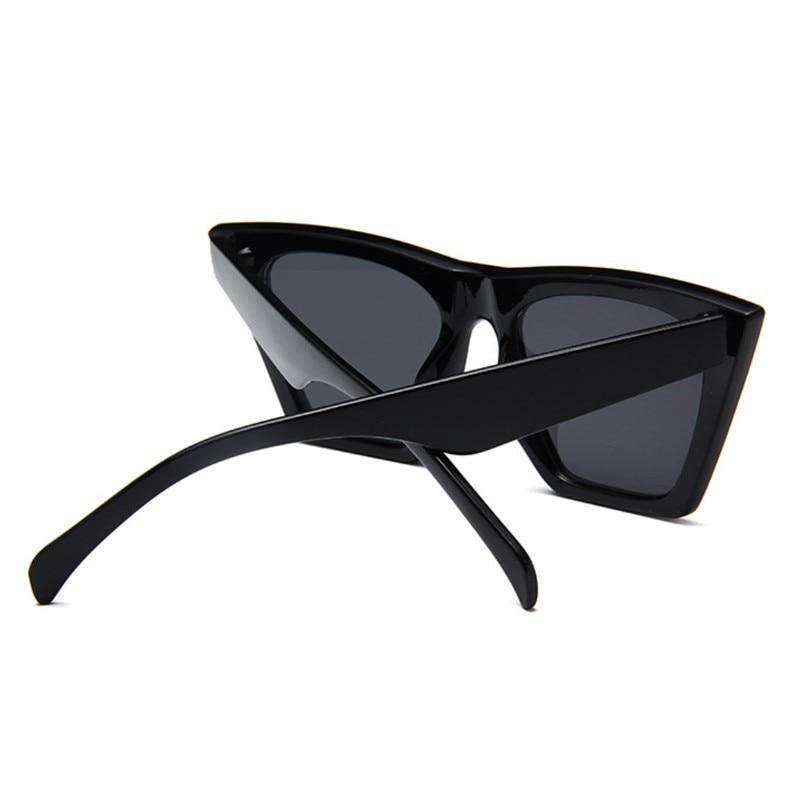 Vintage Cat Eye Polarized Women Sunglasses Trendy Oversized Frame - MY STORE LIVING
