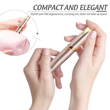 Mini Electric Eyebrow Trimmer Lipstick Epilator Pen Eyebrow Hair Remover Painless - MyStoreLiving