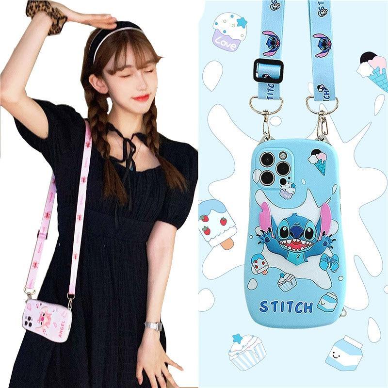 Stitch Crossbody Cover Phone Case - MY STORE LIVING