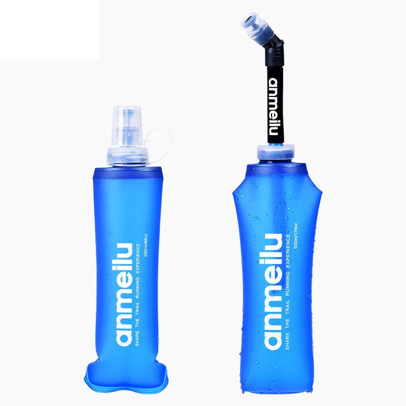 Folding Soft Water Bottle TPU Water Cup Drinking Bag Marathon Outdoor Sports Lightweight Water Bottle - MyStoreLiving