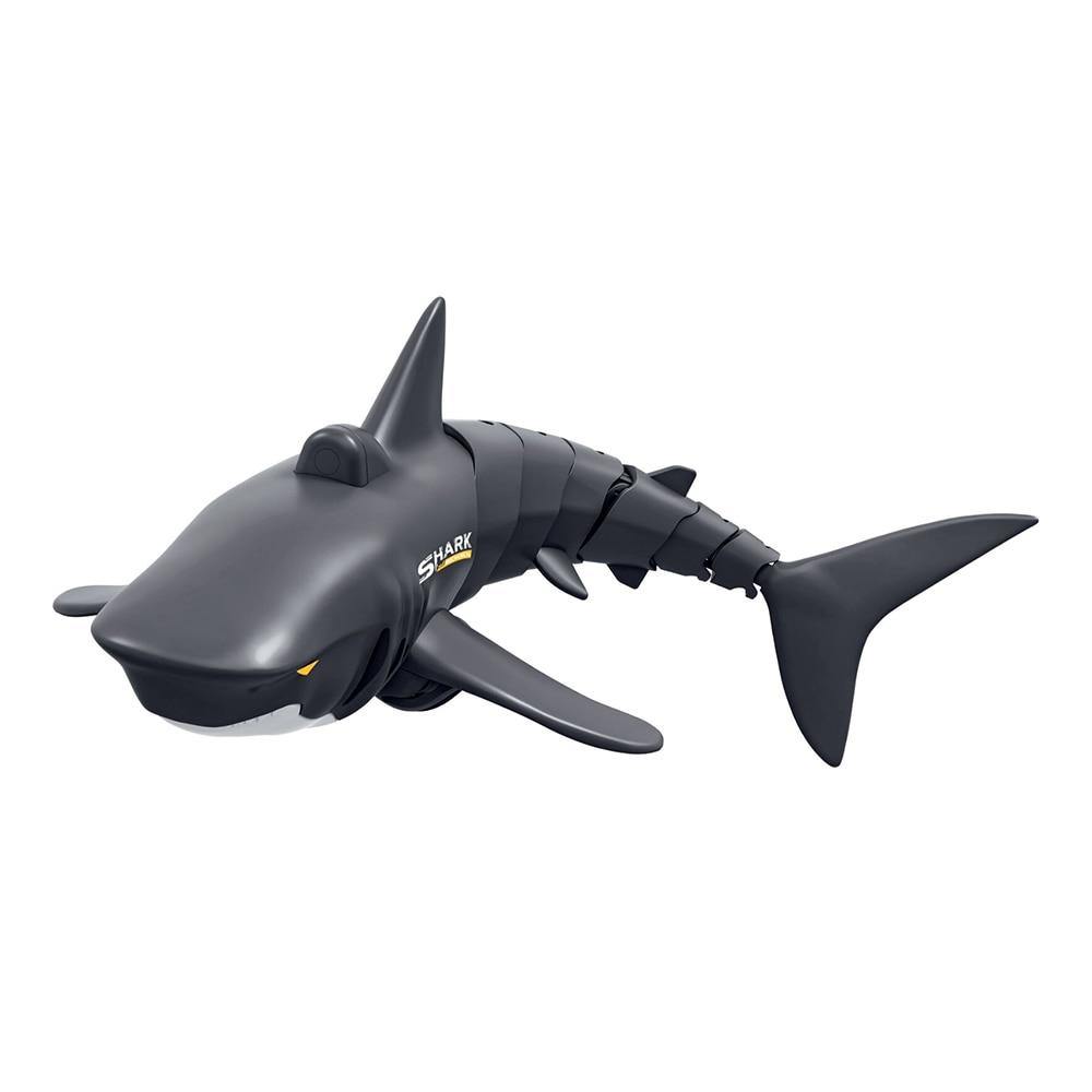 Mini RC Shark Remote Control Toy Swim Toy Underwater RC Boat Electric Racing Boat Spoof Toy Pool - MY STORE LIVING