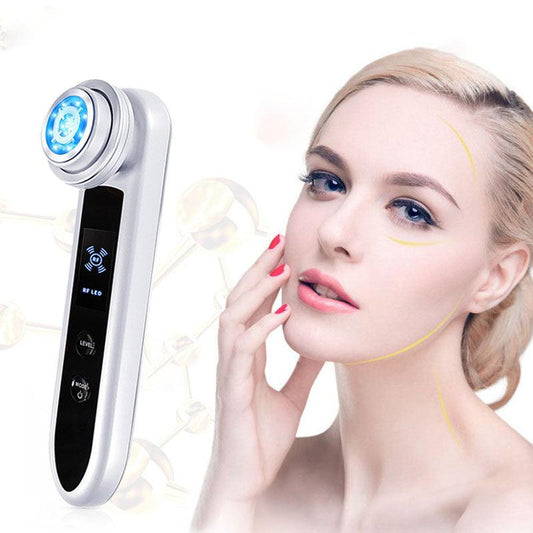 Skin Rejuvenation Anti-wrinkle EMS RF Skin Care Clean Tighten Lifting Facial LED Photon Radio Frequency - MyStoreLiving