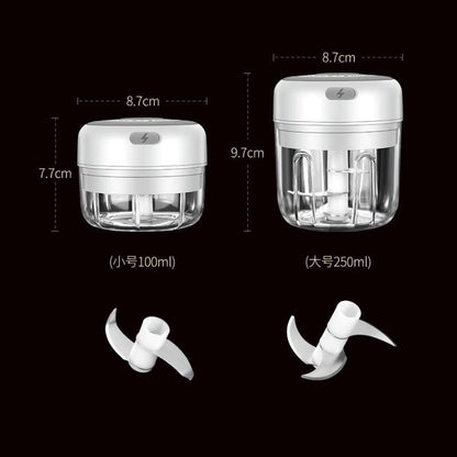 MiniElectric Chopper Portable Small Food Processor - MY STORE LIVING