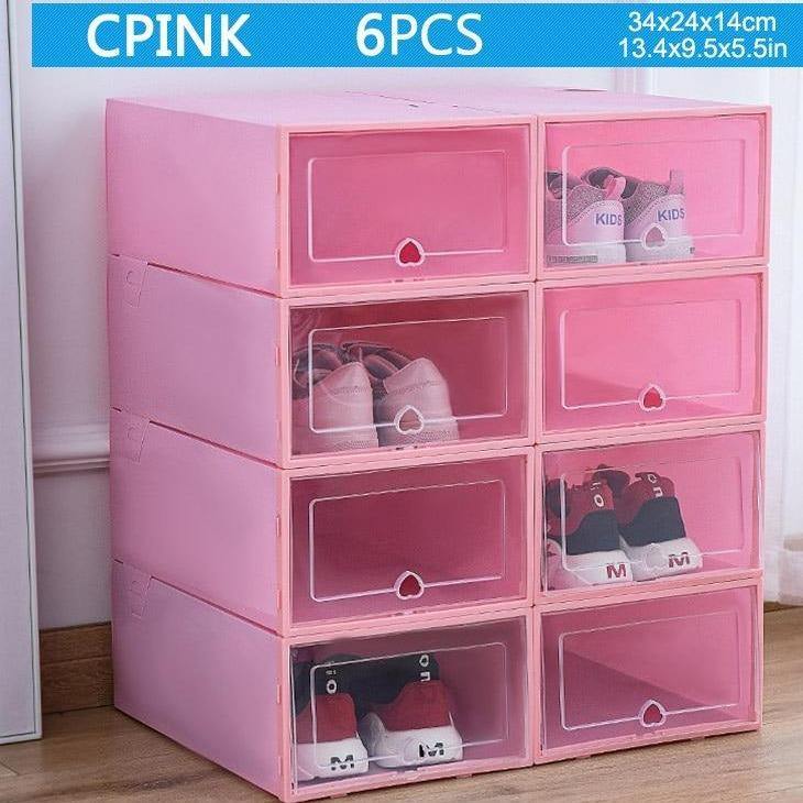 Shoe Storage Box - Set of 6 pcs - MY STORE LIVING