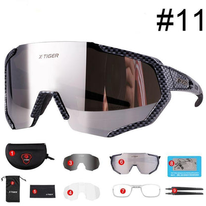 X-TIGER Polarized Cycling Sunglasses MTB Bicycle Eyewear Mountain Racing Bike Goggles - MY STORE LIVING